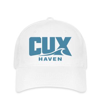 Cux Haven Coastal Wave for Cuxhaven Fans - Flexfit Cap - white - Front