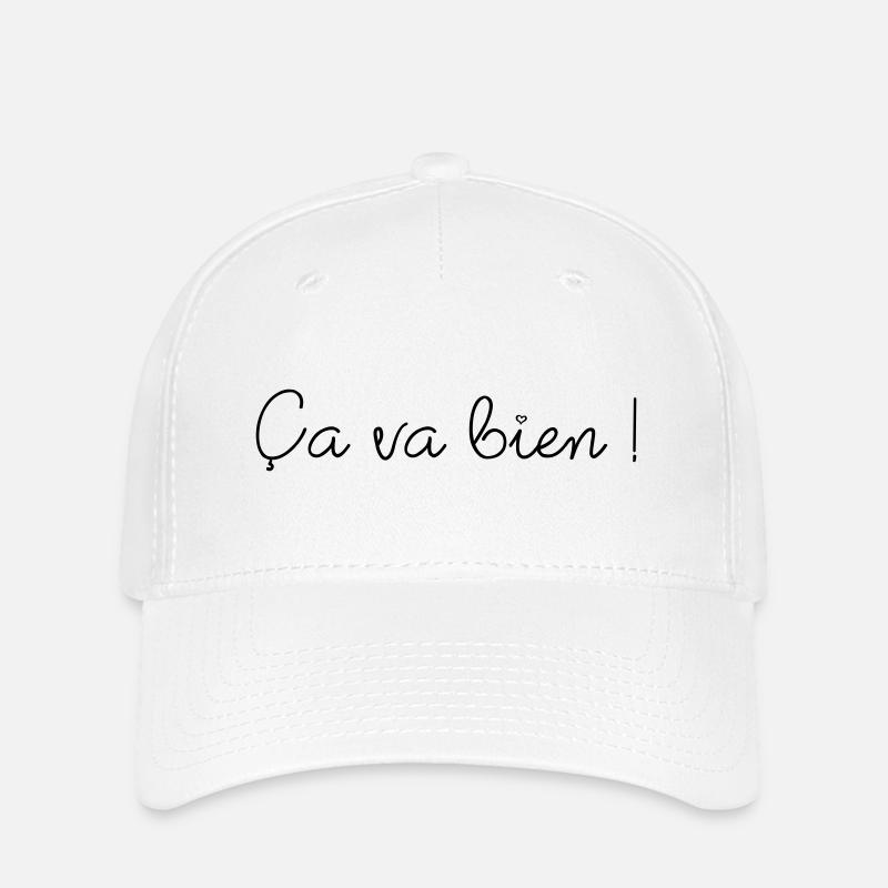 Ça va bien ! - Casquette Flexfit - blanc