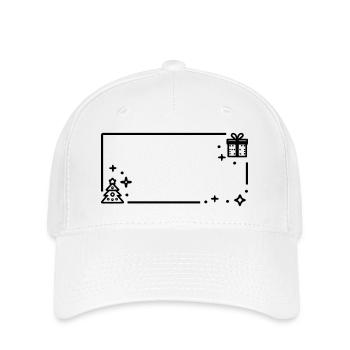 Christmas setting - Flexfit Cap - white - Front