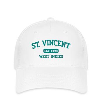 Saint Vincent - Kingstown - Caribbean - West Indies - Flexfit Cap - white - Front