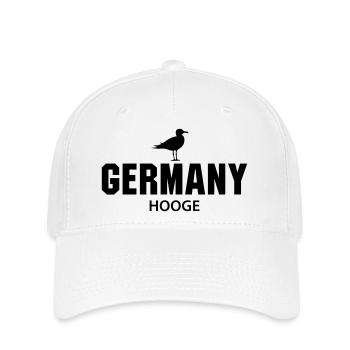 Hooge GERMANY - Flexfit Cap - white - Front