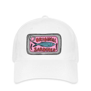 Original Sardines Can Pop Art Design - Flexfit Cap - white - Front