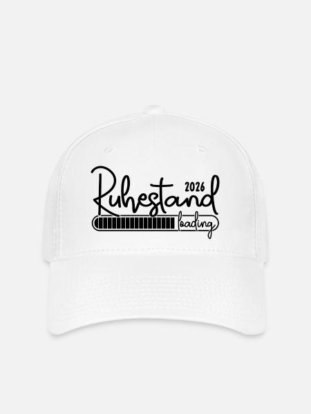 Ruhestand 2026 Loading Rente 2026 - Flexfit Cap - Weiß