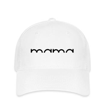 Mama Child Set - Part 1: Mama Lettering - Flexfit Cap - white - Front