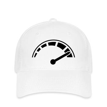 speed__f1 - Casquette Flexfit - blanc - Devant