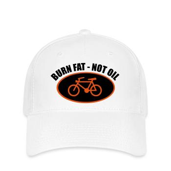 Fahrrad - Flexfit Cap - Weiß - Vorne
