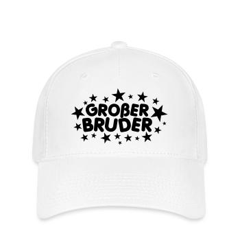 Großer Bruder - Flexfit Cap - Weiß - Vorne