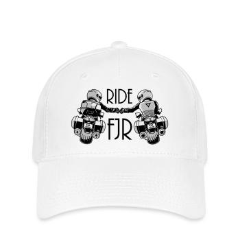 0852 2 RIDE FJR - Flexfit Cap - Weiß - Vorne