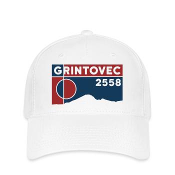 Grintovec Kranjska Gora Escalade Randonnée souvenir - Casquette Flexfit - blanc - Devant
