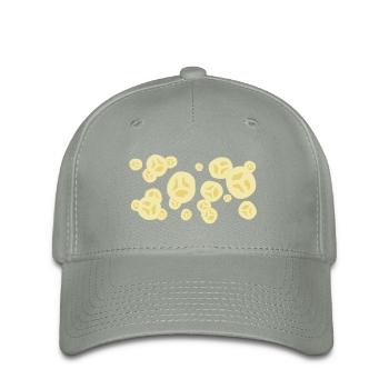 Le parfum de la banane - Casquette Flexfit - gris vert - Devant