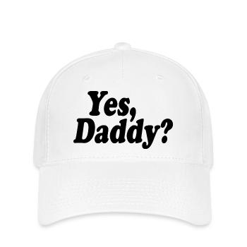 Yes daddy - Flexfit Cap - white - Front