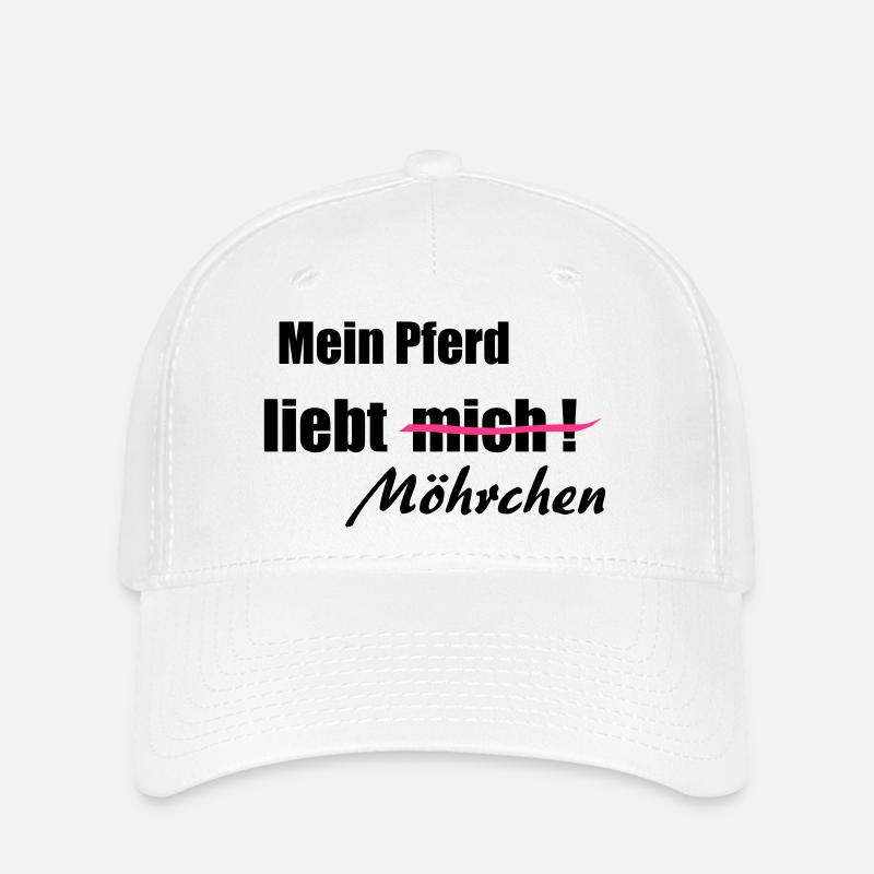 Möhrchen - Flexfit Cap - Weiß