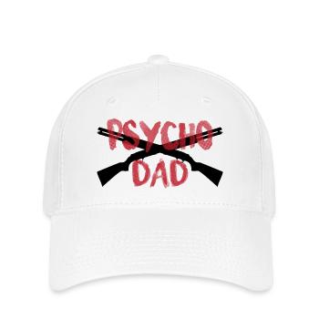 PSYCHO DAD - Flexfit Cap - Weiß - Vorne