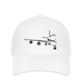 Queen of the Skies - Flexfit Cap - Weiß - Vorne