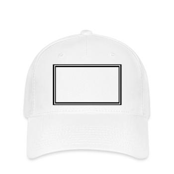 picture frame_1_2 - Flexfit Cap - white - Front