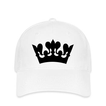 Bild einer Kronenzeichnung # - Flexfit Cap - Weiß - Vorne