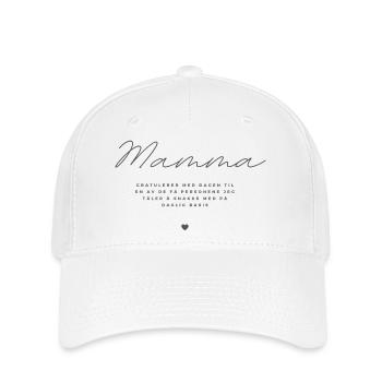 Mom Congratulations - Flexfit Cap - white - Front