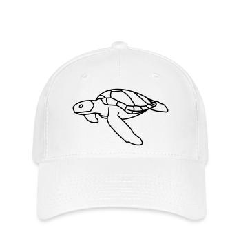 Sea Turtle - Flexfit Cap - white - Front