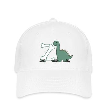 Lettre Z - Casquette Flexfit - blanc - Devant