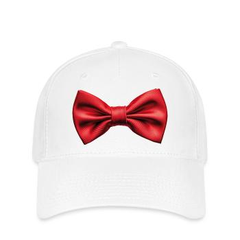 Fliege - Flexfit Cap - Weiß - Vorne
