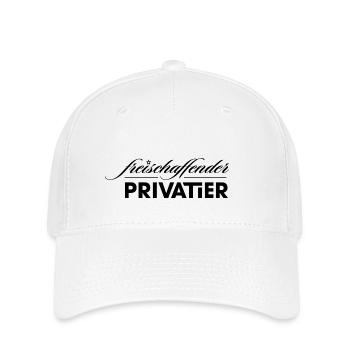Particulier indépendant (= retraité) - Casquette Flexfit - blanc - Devant