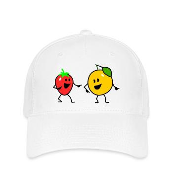 fruit salad one - Flexfit Cap - Weiß - Vorne