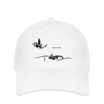 Icy Love "Fight of Fire" - Flexfit Cap - white - Front