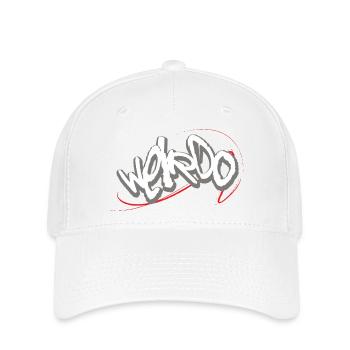 Hurluberlu - Casquette Flexfit - blanc - Devant
