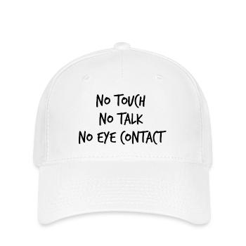 No touch - Flexfit Cap - white - Front
