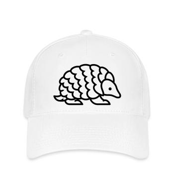 pangolin - Casquette Flexfit - blanc - Devant