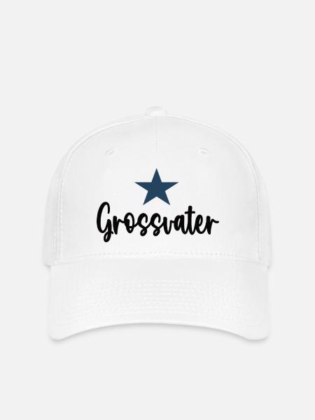Grossvater Opa Opi Bester Großvater - Flexfit Cap - Weiß