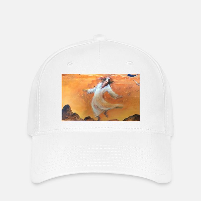 Der Tänzer - Flexfit Cap - Weiß