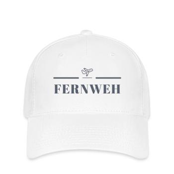 Fernweh - Flexfit Cap - Weiß - Vorne