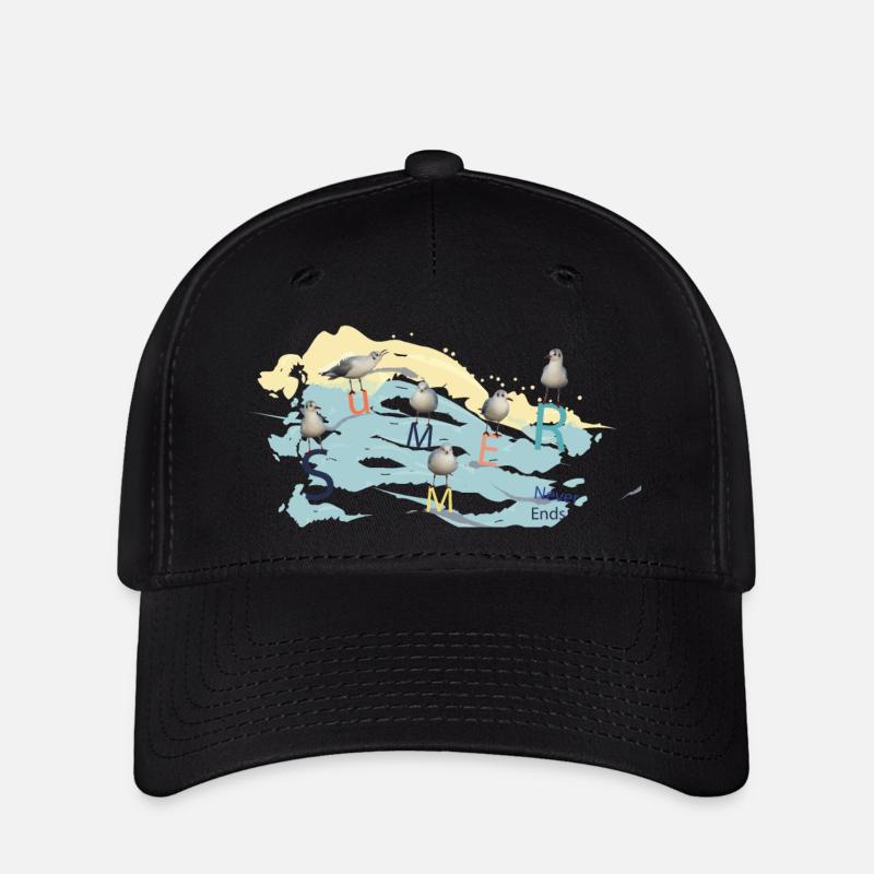 concours d'été - Casquette Flexfit - noir