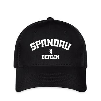 Spandau - Berlin - Deutschland - Germany - Flexfit Cap - Schwarz - Vorne