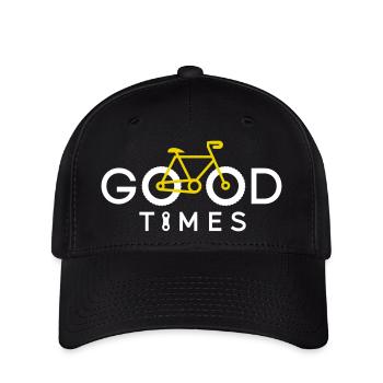 Chemise Good Times pour les vététistes - Casquette Flexfit - noir - Devant
