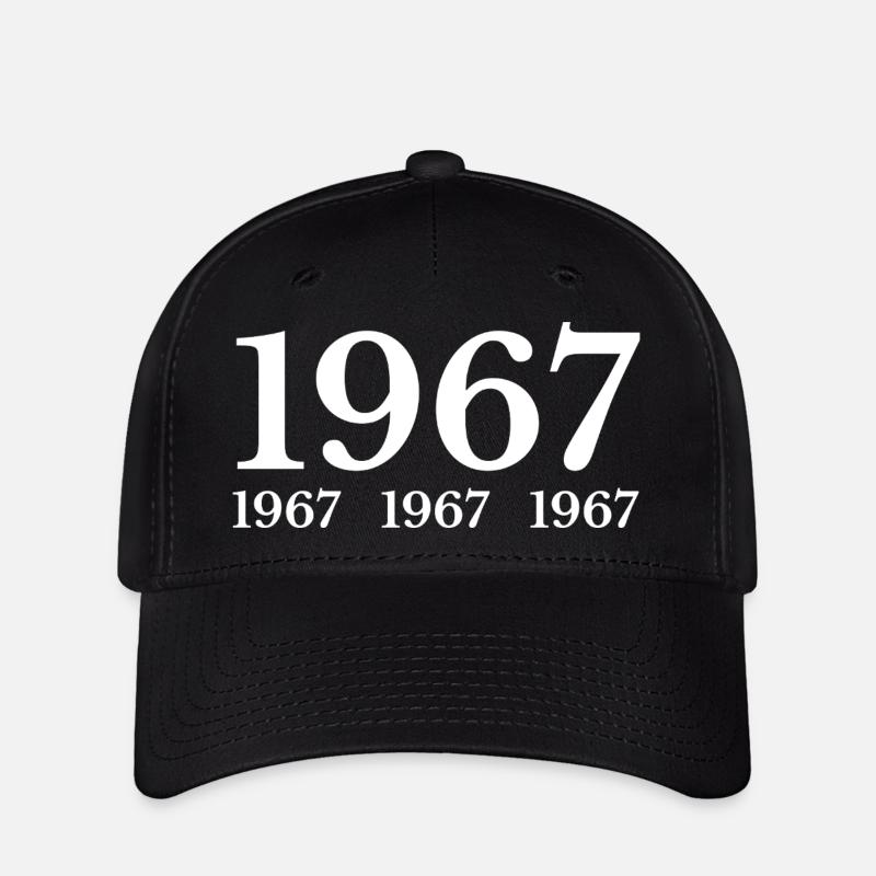 1967 - Flexfit Cap - Schwarz