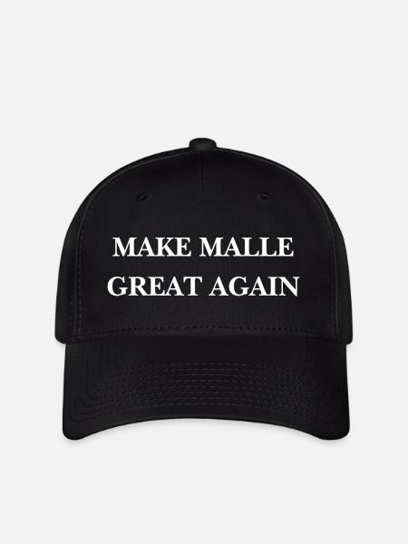 MAKE MALLE GREAT AGAIN - Flexfit Cap - Schwarz