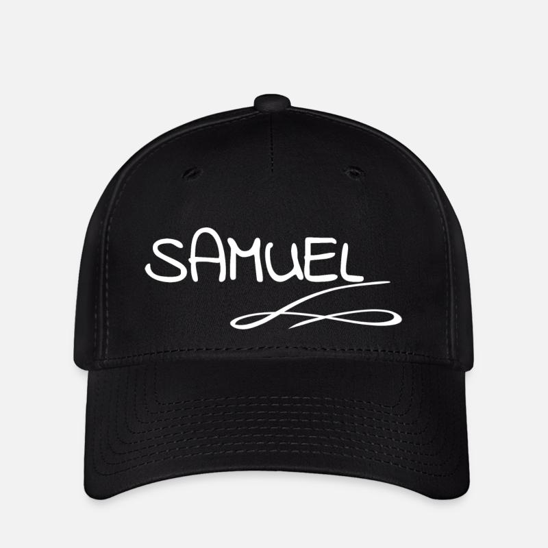Samuel - Casquette Flexfit - noir