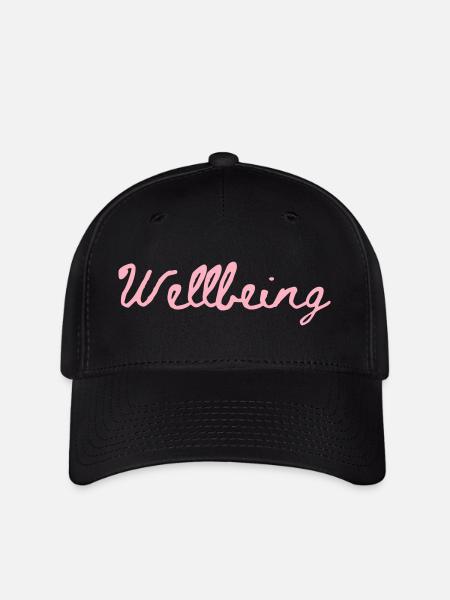 211753052_341312797_Wellbeing - Casquette Flexfit - noir