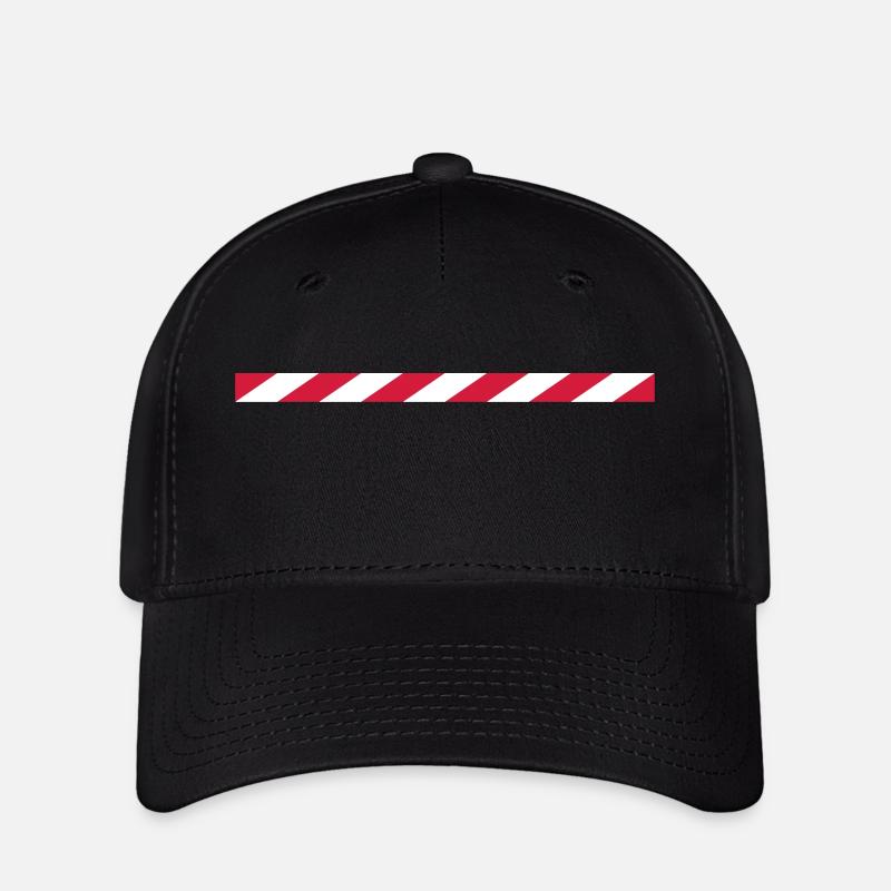 bande de verrouillage - Casquette Flexfit - noir