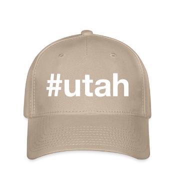 Hashtag de l’UTAH - Casquette Flexfit - kaki - Devant
