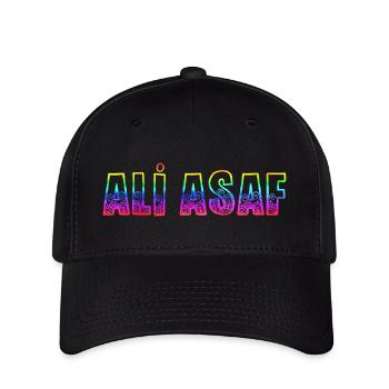 Ali Asaf RS Rainbow - Flexfit Cap - black - Front