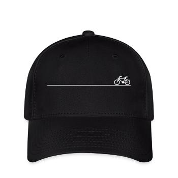 Fahrrad - Flexfit Cap - Schwarz - Vorne