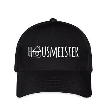 Hausmeister - Flexfit Cap - Schwarz - Vorne