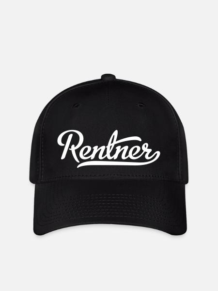 Rentner - Flexfit Cap - Schwarz