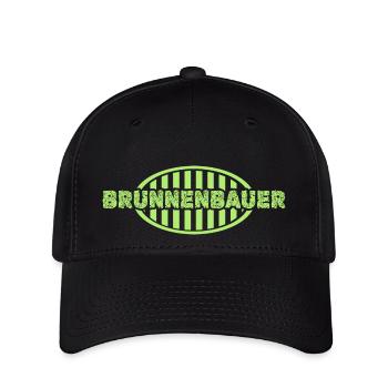 Job Well Builder - Casquette Flexfit - noir - Devant