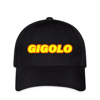 GIGOLO - Flexfit Cap - Schwarz - Vorne