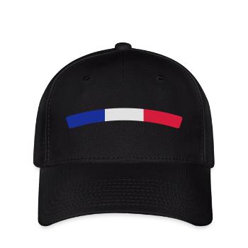 France - Flexfit Cap - Schwarz - Vorne