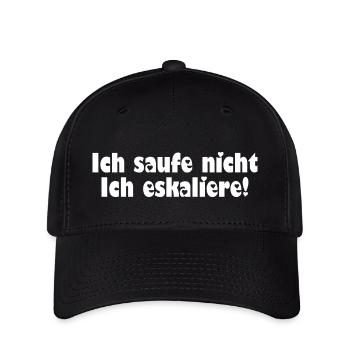 Bier - Ich saufe nicht - Flexfit Cap - Schwarz - Vorne